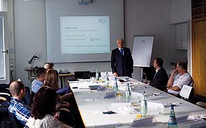 Welcome speech by Prof. Dr. Hans-Michael Wolffgang, Introductory Seminar, September 2014.
